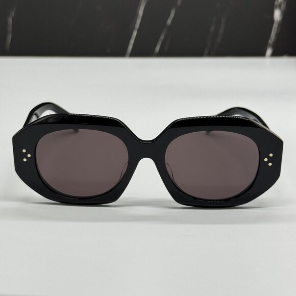 NEW CELINE CL40319F 01Y BLACK GRAY WOMEN SUNGLASSES CELINE - Picture 4 of 10